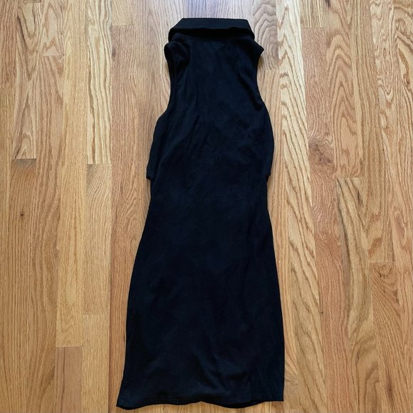 SHEIN Ruched Cutout Mini Dress Sleeveless Collar Button Down Bodycon Size Small - Picture 10 of 14